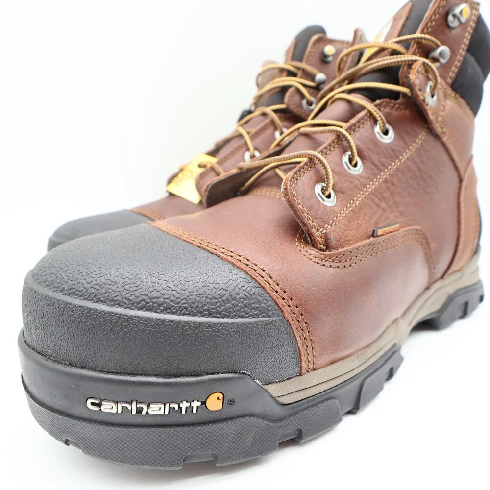 Carhartt Work Boots Mens 11 M Ground Force Waterproof Composite Toe CME6355